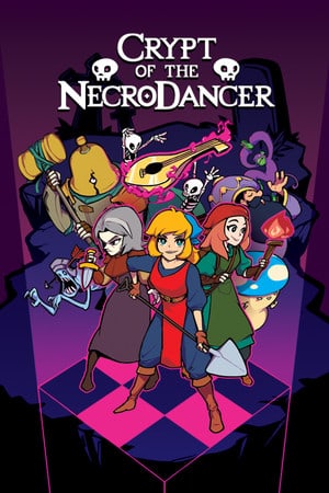 死灵舞者的地穴[Crypt of the Necrodancer] 游戏封面