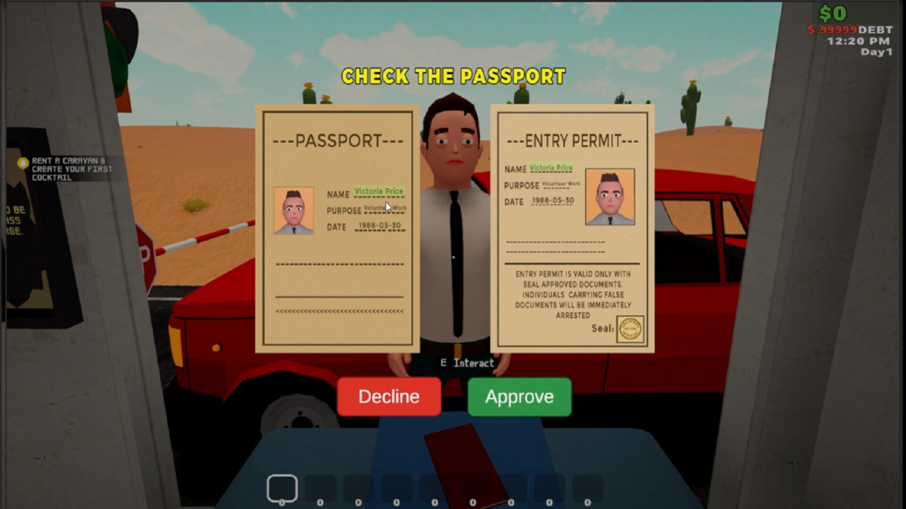 收费站模拟器[Toll Booth Simulator] 游戏截图2