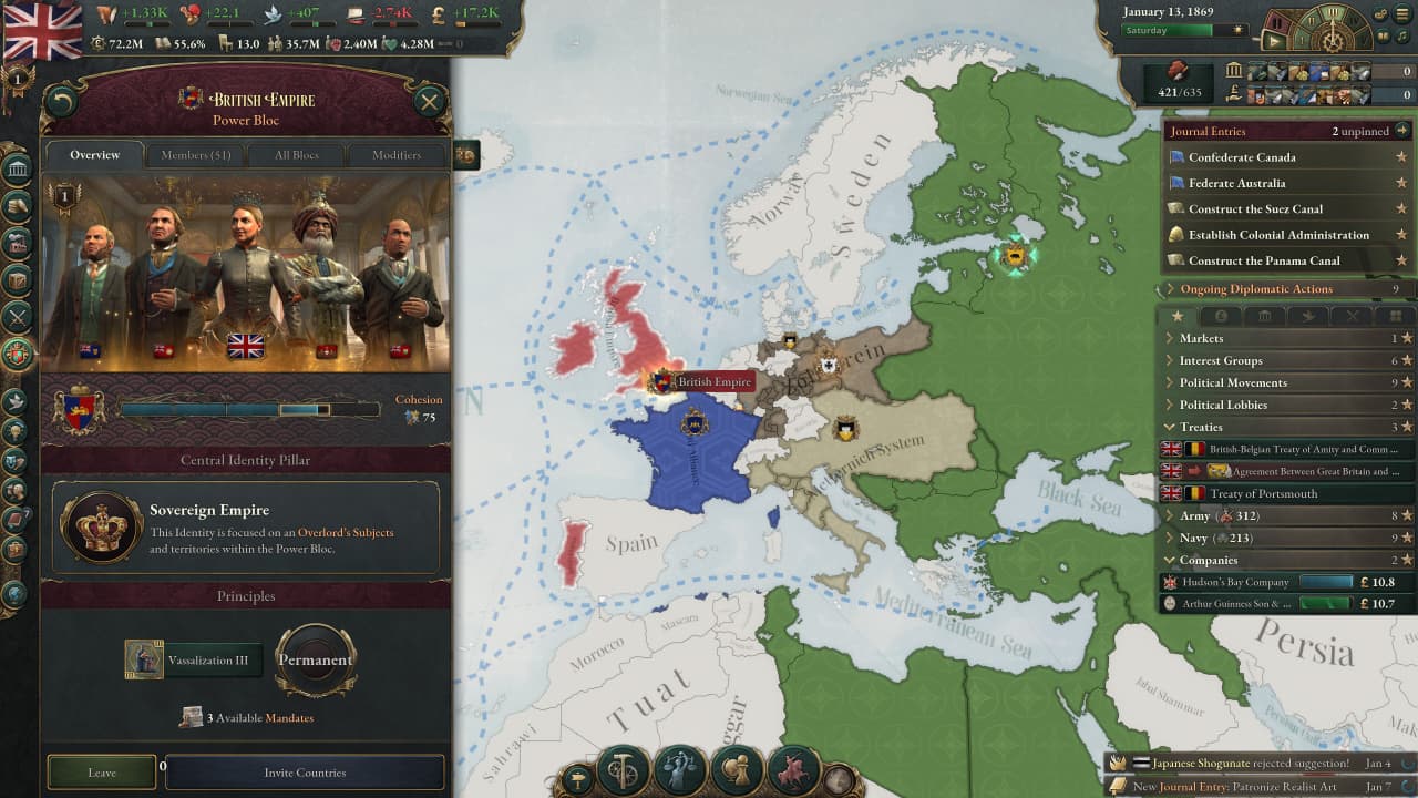 维多利亚3号[Victoria 3] 游戏截图2