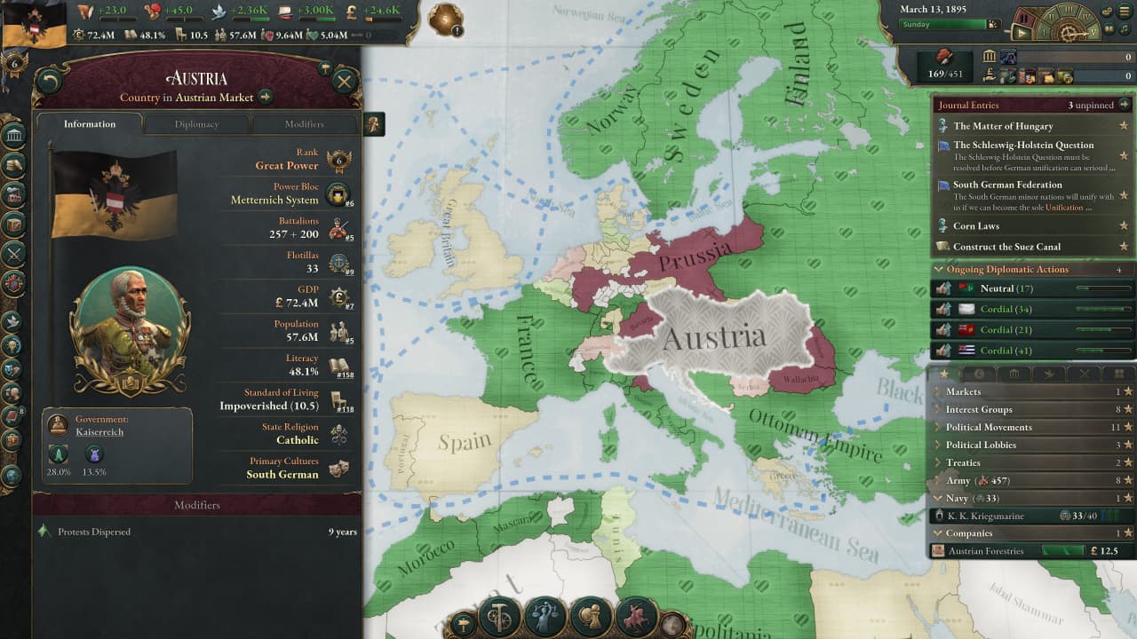 维多利亚3号[Victoria 3] 游戏截图6