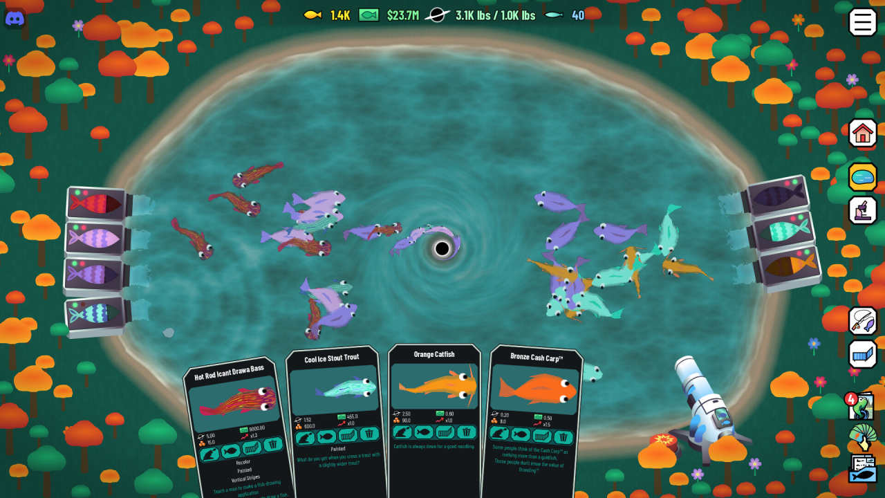 黑洞钓鱼[Black Hole Fishing] 游戏截图2