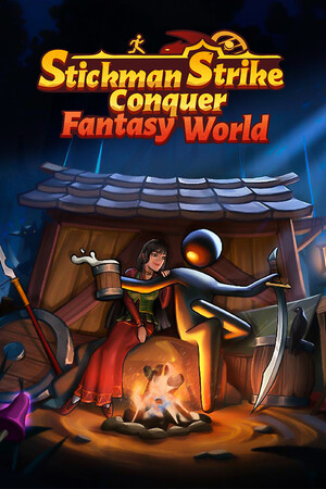 火柴人出击：征服奇幻世界[Stickman Strikes: Conquer Fantasy World] 游戏封面