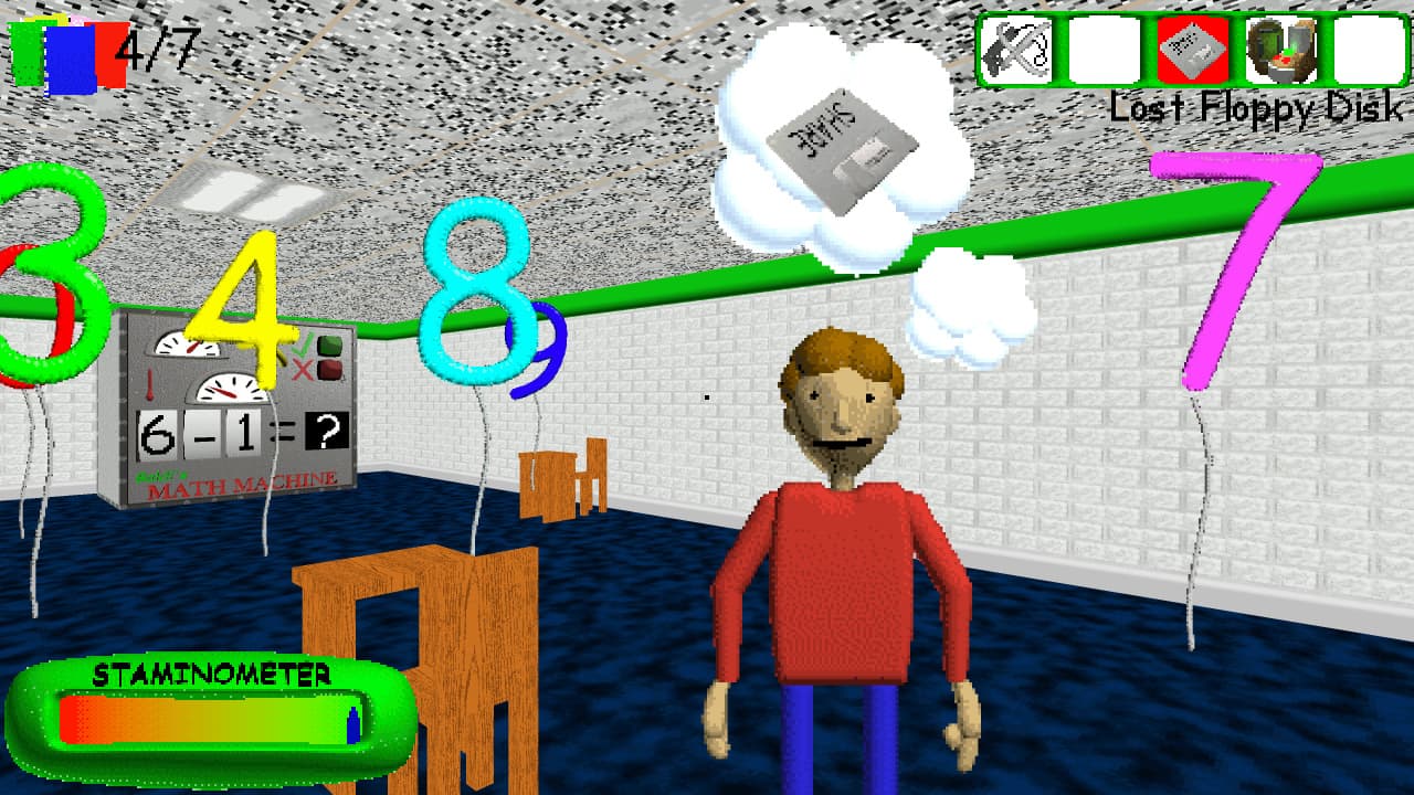 Baldi 的基础知识增强版[Baldi's Basics Plus] 游戏截图3