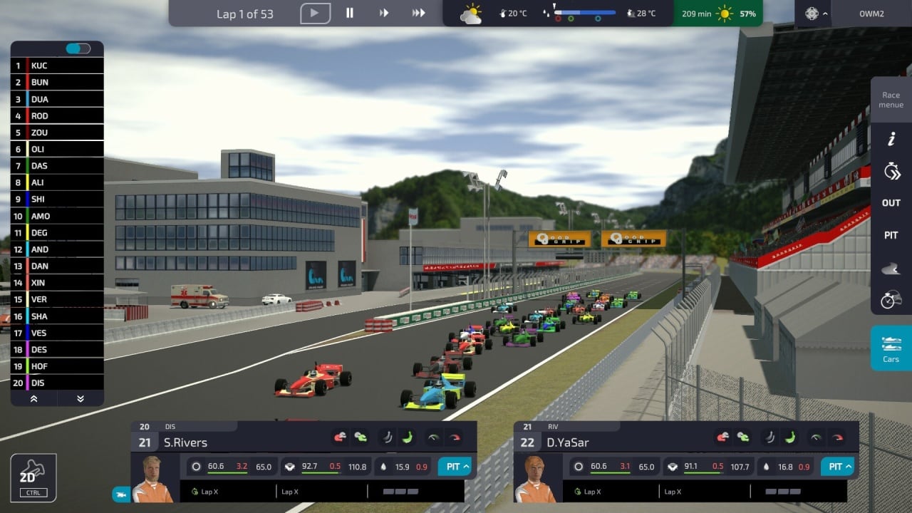 开轮经理2[Open Wheel Manager 2] 游戏截图4