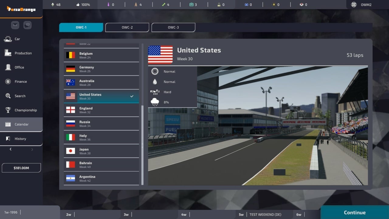 开轮经理2[Open Wheel Manager 2] 游戏截图5