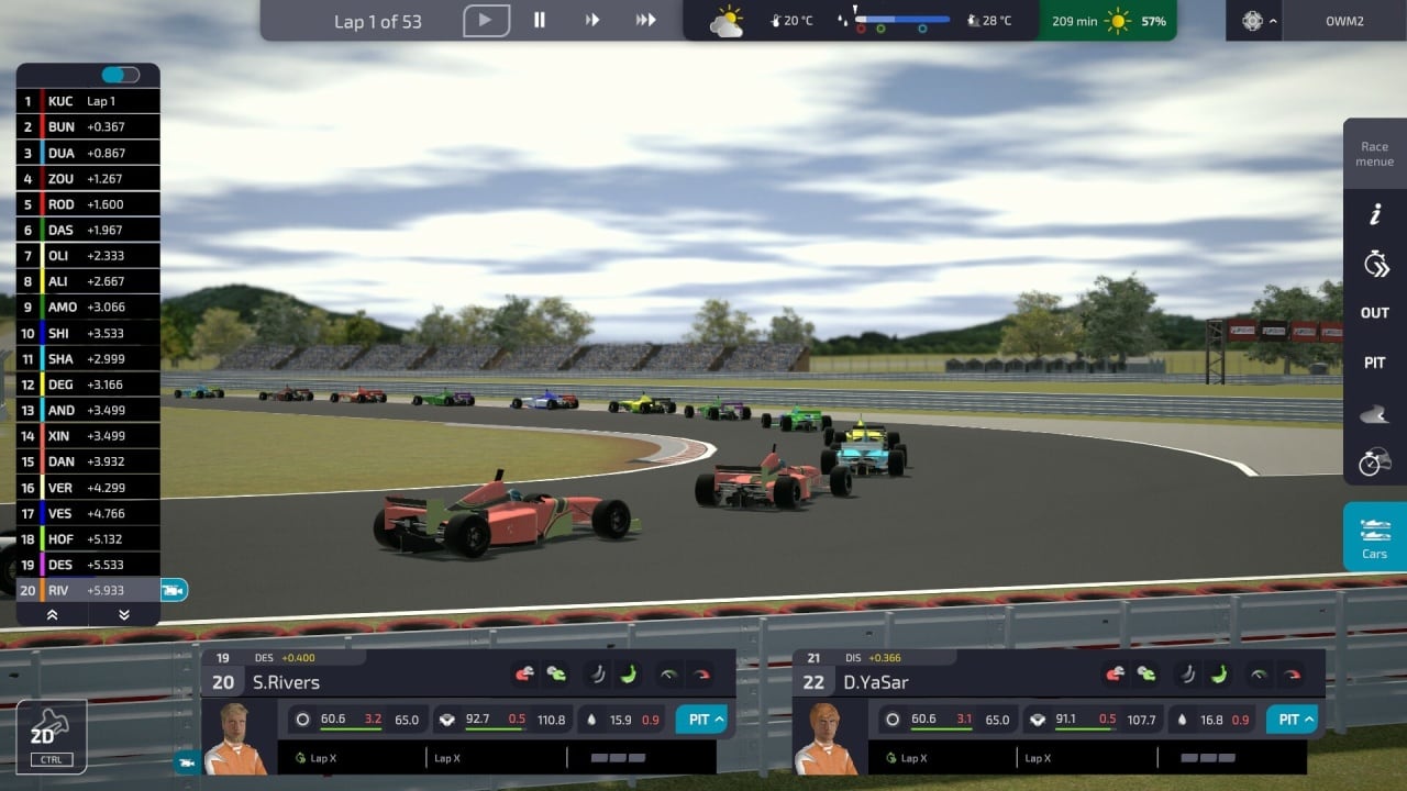 开轮经理2[Open Wheel Manager 2] 游戏截图2