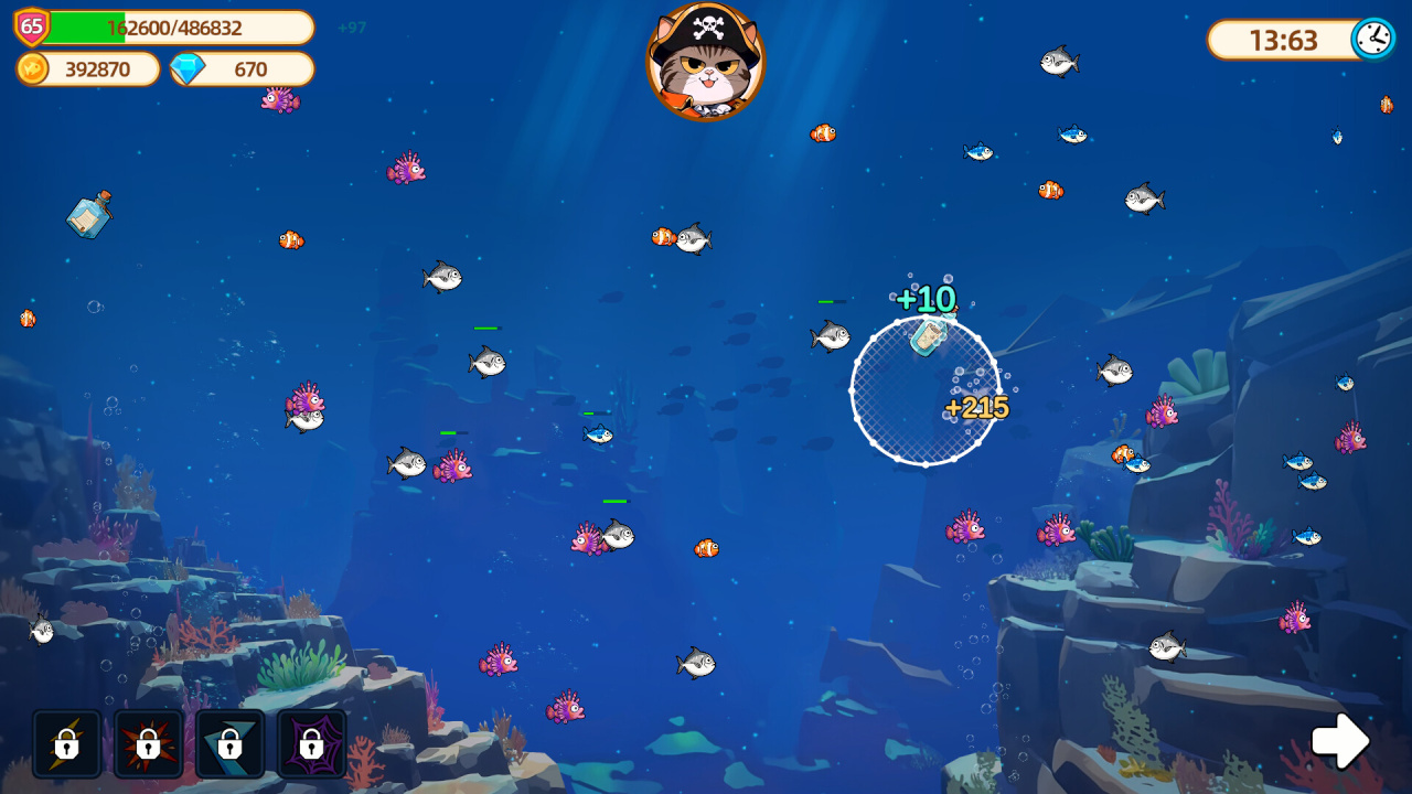 胡须船长：增量海洋[Captain Whiskers: Incremental Seas] 游戏截图9