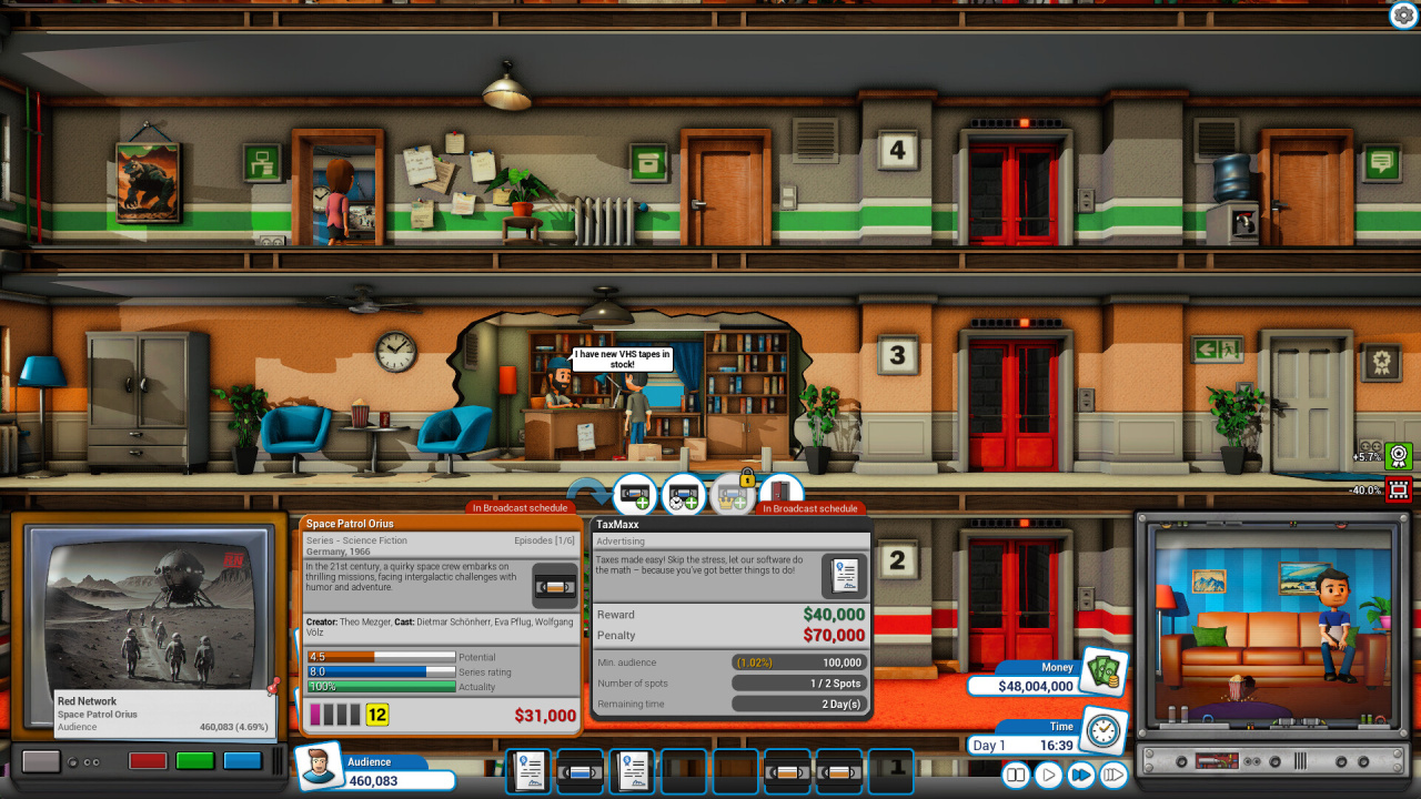 疯狂电视大亨[Mad Television Tycoon] 游戏截图5