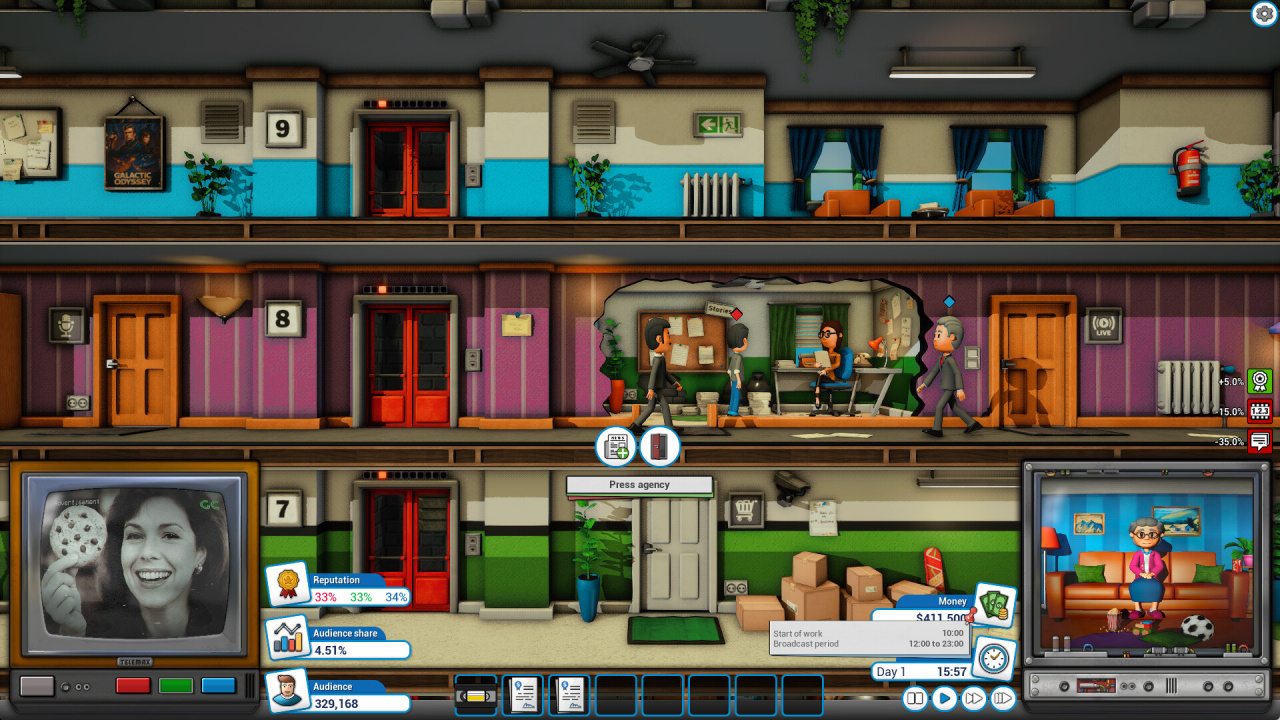 疯狂电视大亨[Mad Television Tycoon] 游戏截图10