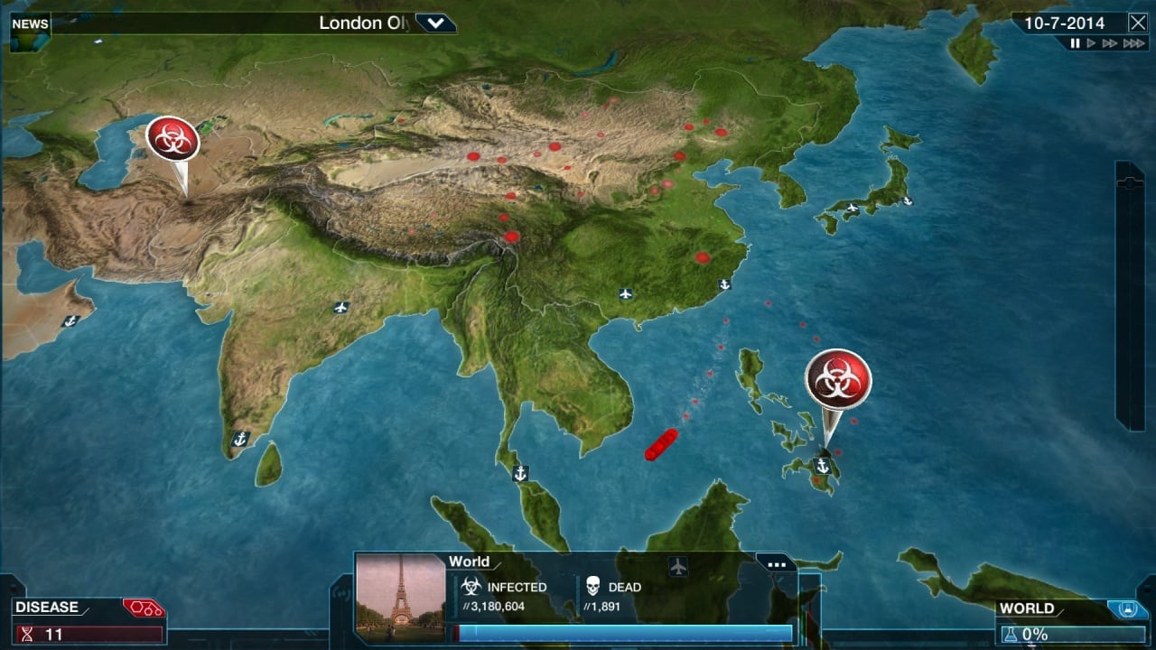 瘟疫公司：进化[Plague Inc: Evolved] 游戏截图4