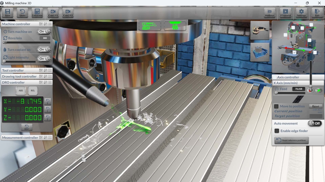 铣床模拟器 3D[Milling Machine Simulator 3D] 游戏截图5