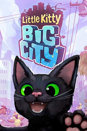 小猫咪，大城市[Little Kitty, Big City] 游戏封面