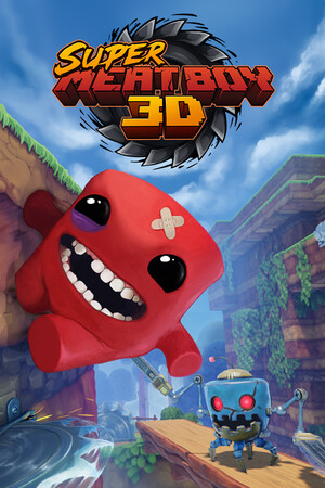 超级食肉男孩3D[Super Meat Boy 3D] 游戏封面