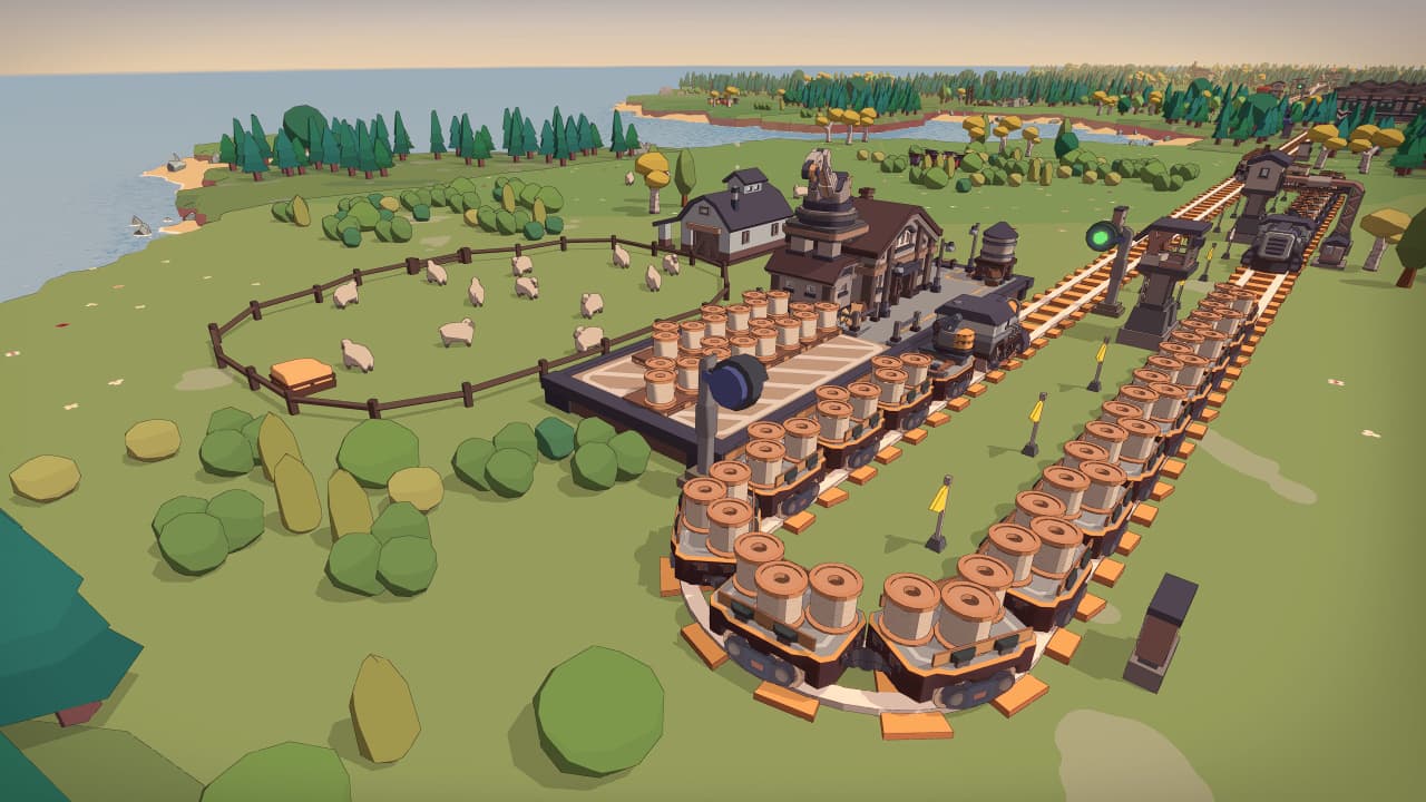 Super Loco World - 舒适的火车自动化[Super Loco World - Cozy Train Automation] 游戏截图10