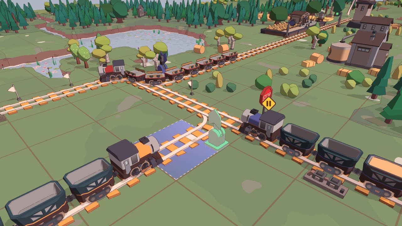 Super Loco World - 舒适的火车自动化[Super Loco World - Cozy Train Automation] 游戏截图3
