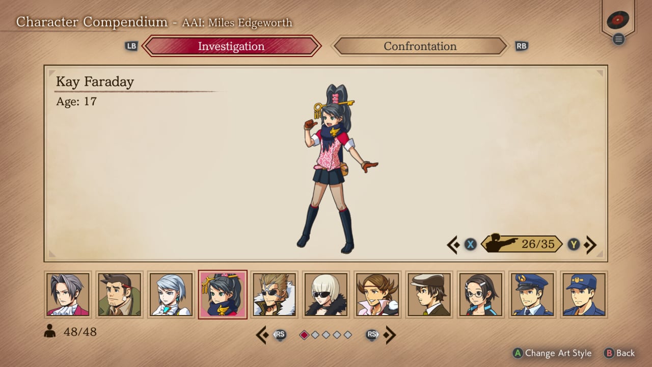 逆转裁判调查合集[Ace Attorney Investigations Collection] 游戏截图11
