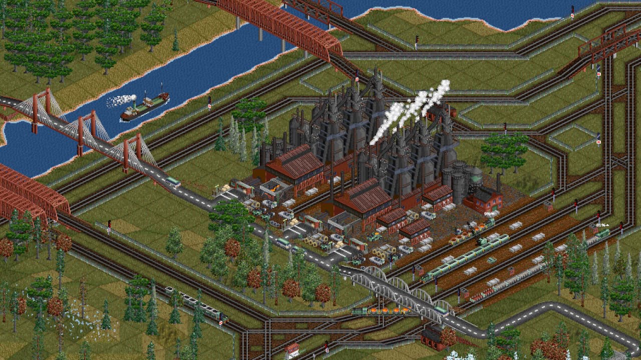 开放运输大亨豪华版[Open Transport Tycoon Deluxe] 游戏截图5