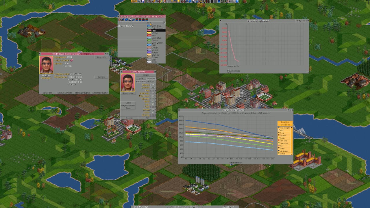 开放运输大亨豪华版[Open Transport Tycoon Deluxe] 游戏截图9