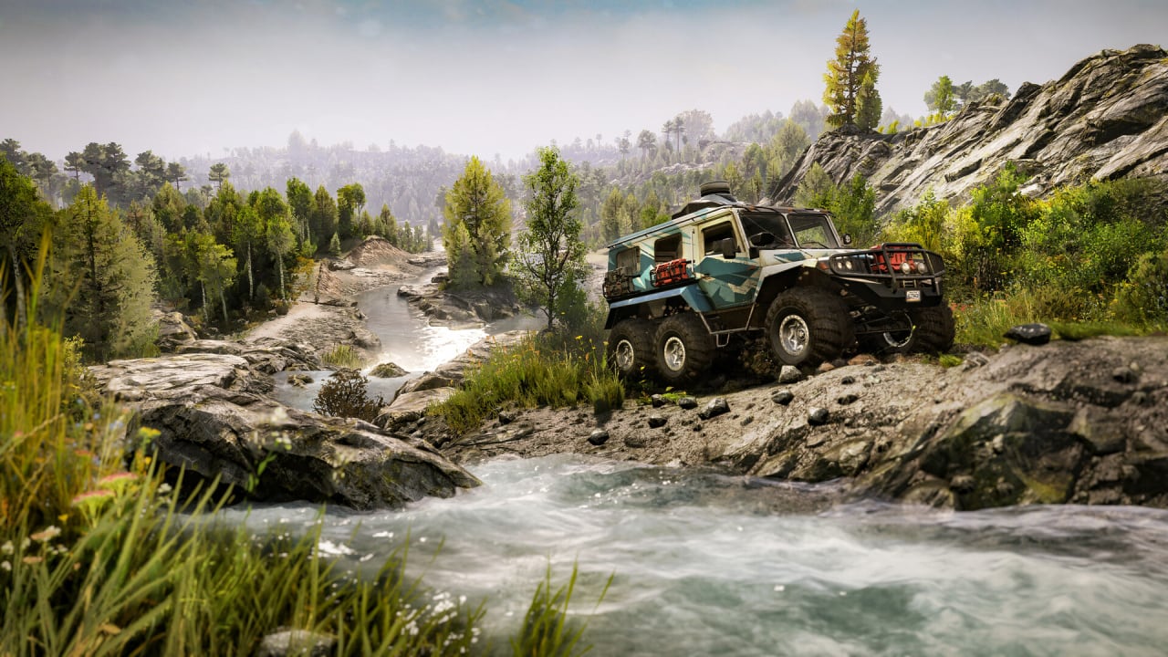 探险：泥泞奔跑游戏[Expeditions: A MudRunner Game] 游戏截图3