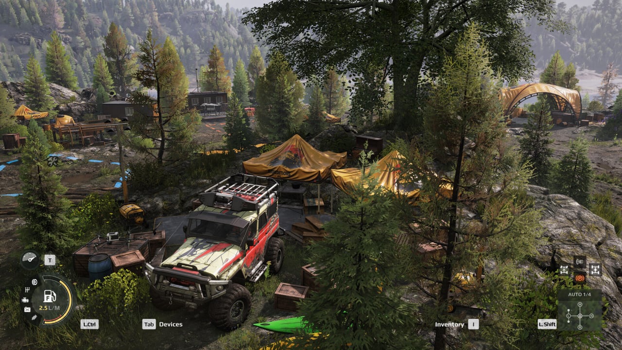 探险：泥泞奔跑游戏[Expeditions: A MudRunner Game] 游戏截图5