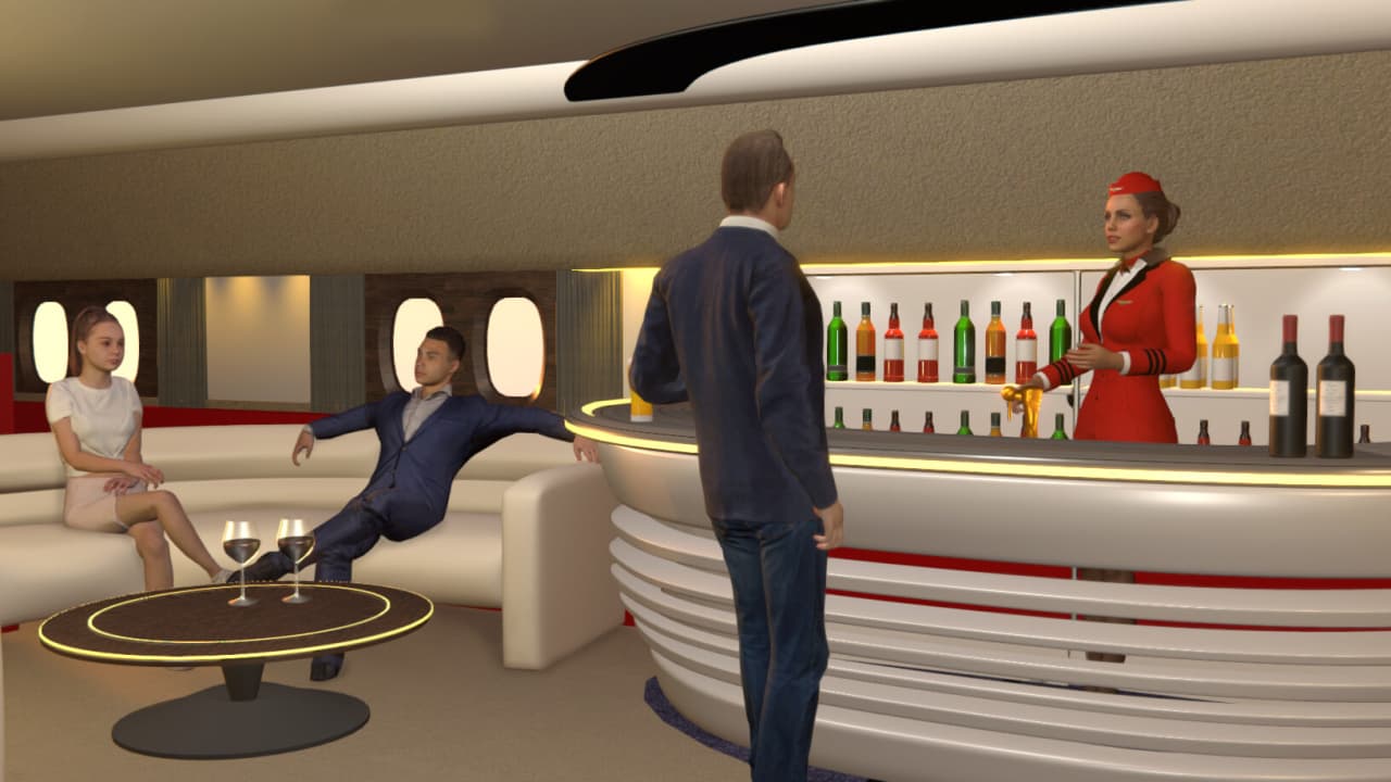 机组人员生活模拟器[Cabin Crew Life Simulator] 游戏截图11
