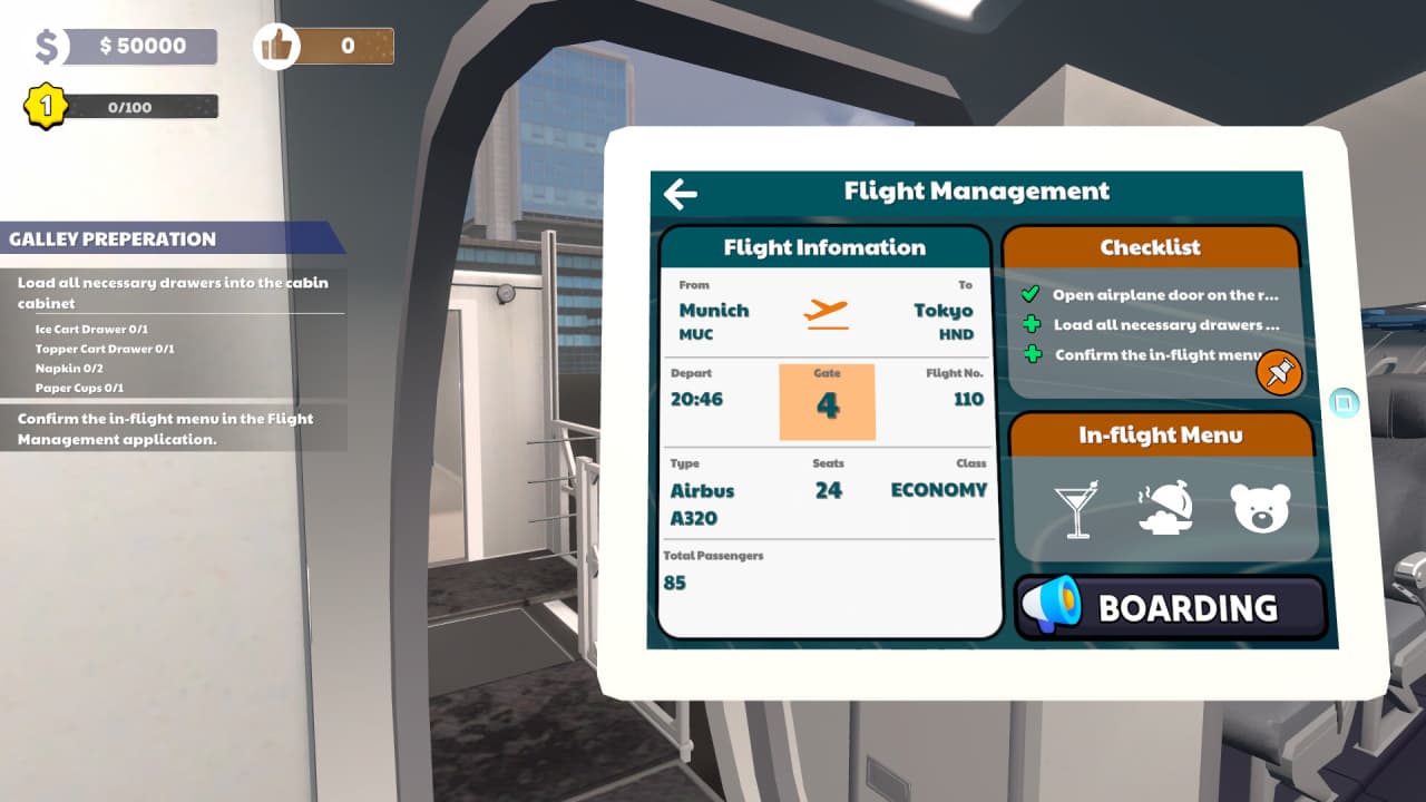 机组人员生活模拟器[Cabin Crew Life Simulator] 游戏截图9