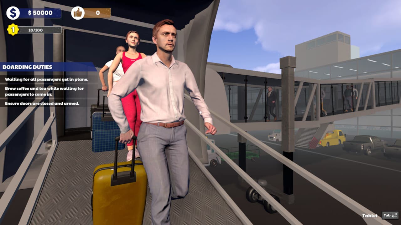机组人员生活模拟器[Cabin Crew Life Simulator] 游戏截图2