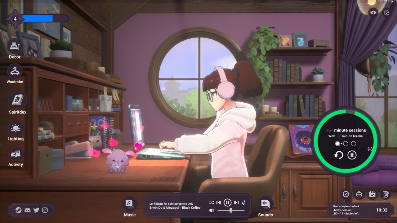 精神之城：洛菲会议[Spirit City: Lofi Sessions] 游戏截图2