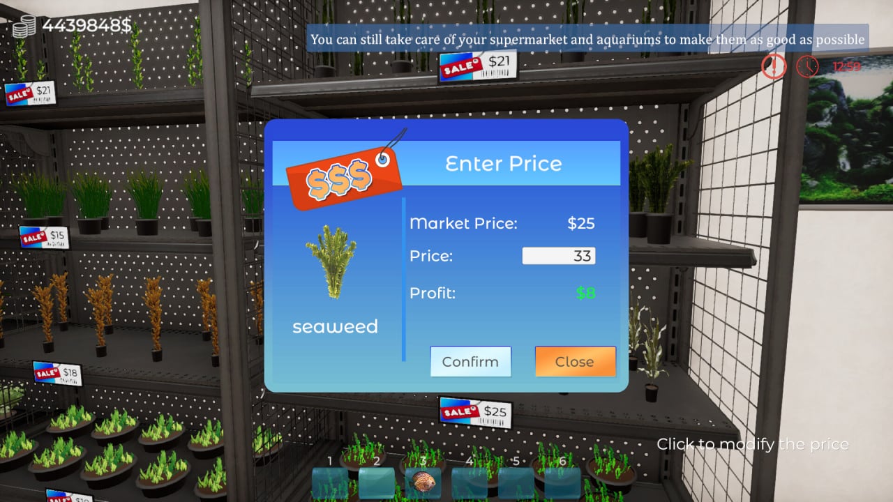 水产商店模拟器[Aquatic Store Simulator] 游戏截图7