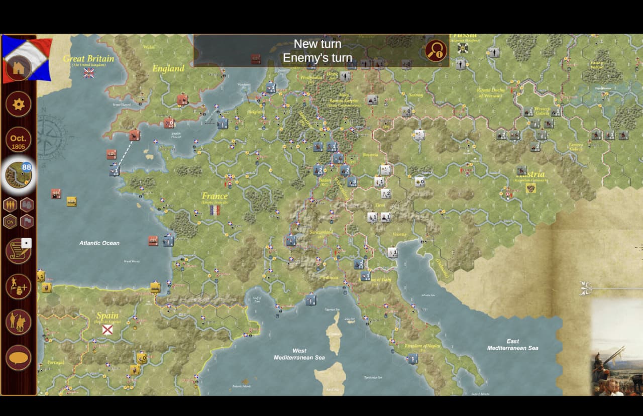 拿破仑之鹰：拿破仑战争的游戏[Napoleon's Eagles: Game of the Napoleonic Wars] 游戏截图2