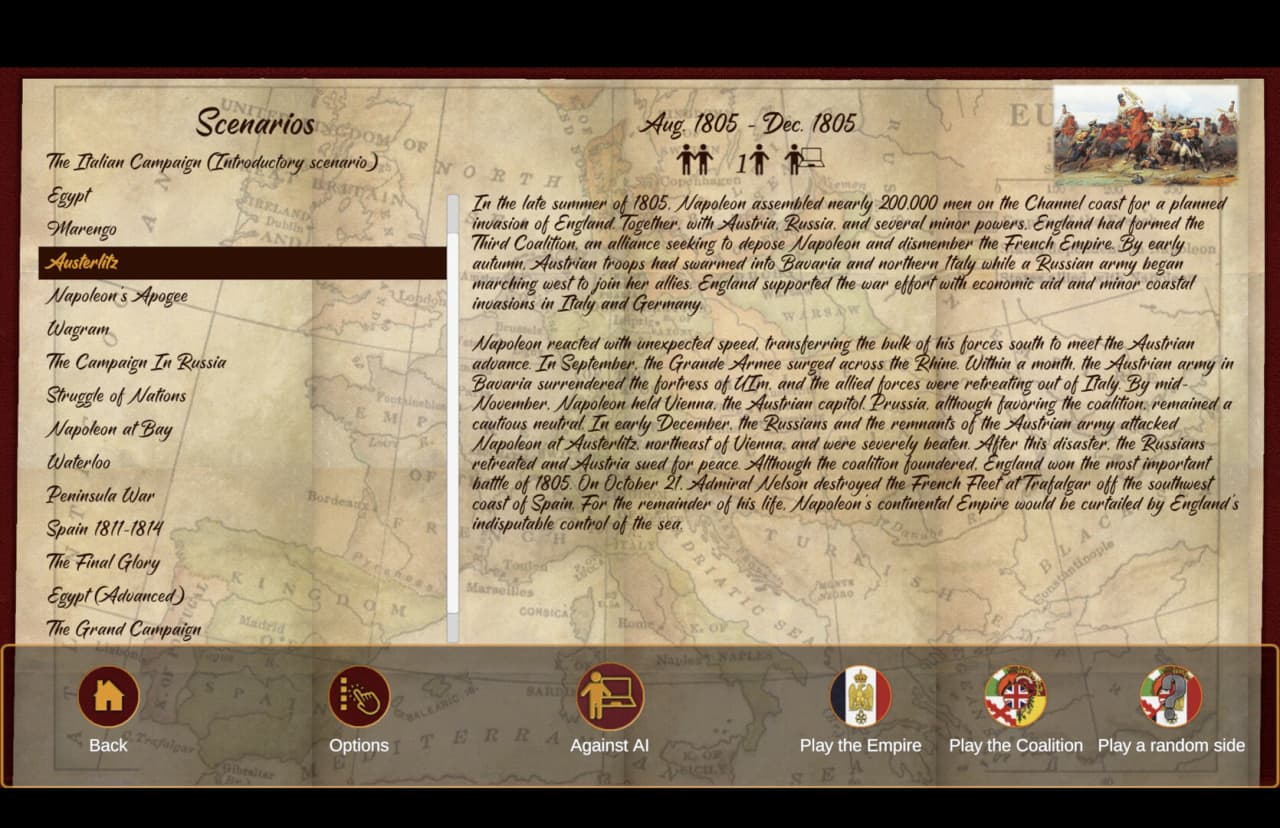 拿破仑之鹰：拿破仑战争的游戏[Napoleon's Eagles: Game of the Napoleonic Wars] 游戏截图4