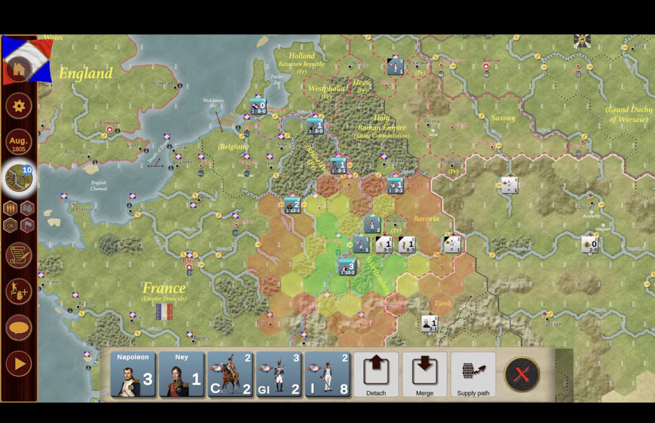 拿破仑之鹰：拿破仑战争的游戏[Napoleon's Eagles: Game of the Napoleonic Wars] 游戏截图9