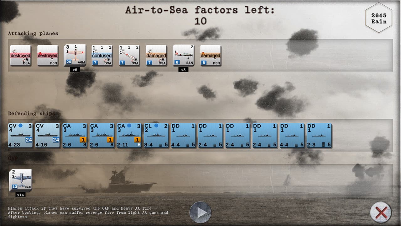航母战斗4 瓜达尔卡纳尔岛[Carrier Battles 4 Guadalcanal] 游戏截图11