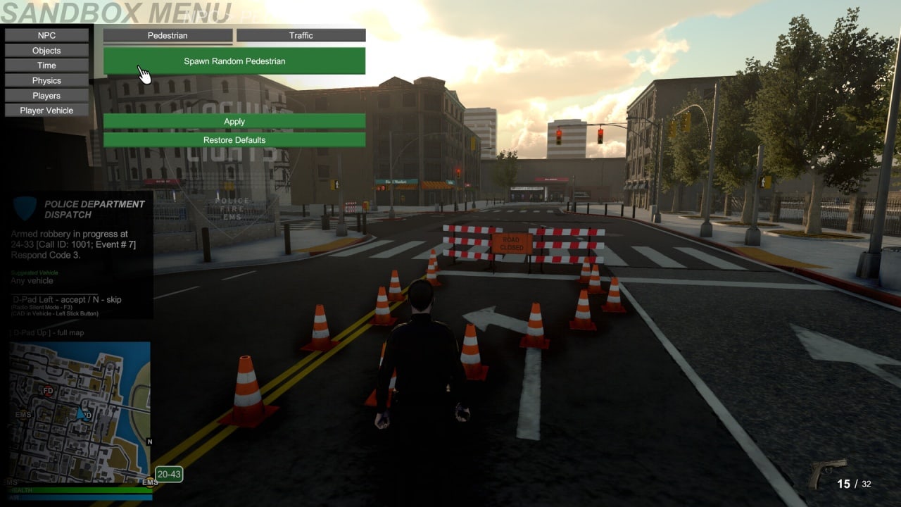 闪光灯：警察、消防、紧急服务模拟器[Flashing Lights: Police, Firefighting, Emergency Services Simulator] 游戏截图5