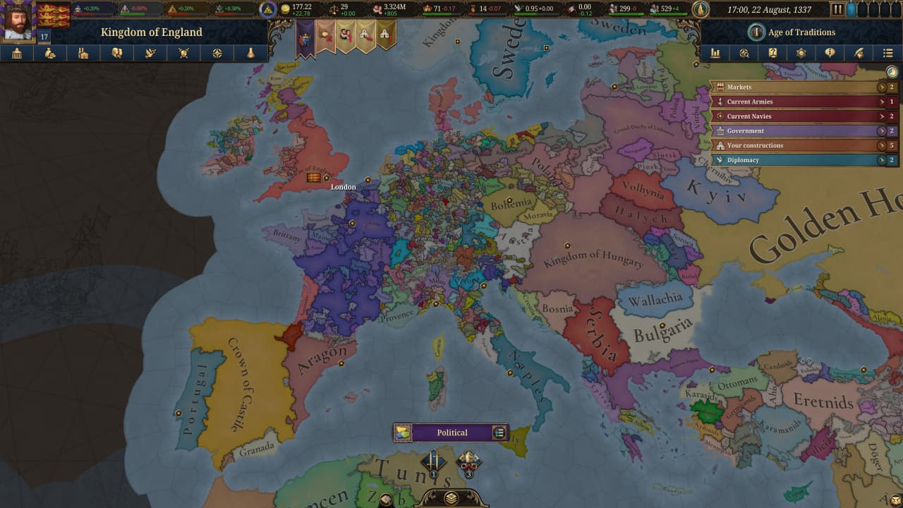 环球欧洲5[Europa Universalis 5] 游戏截图3