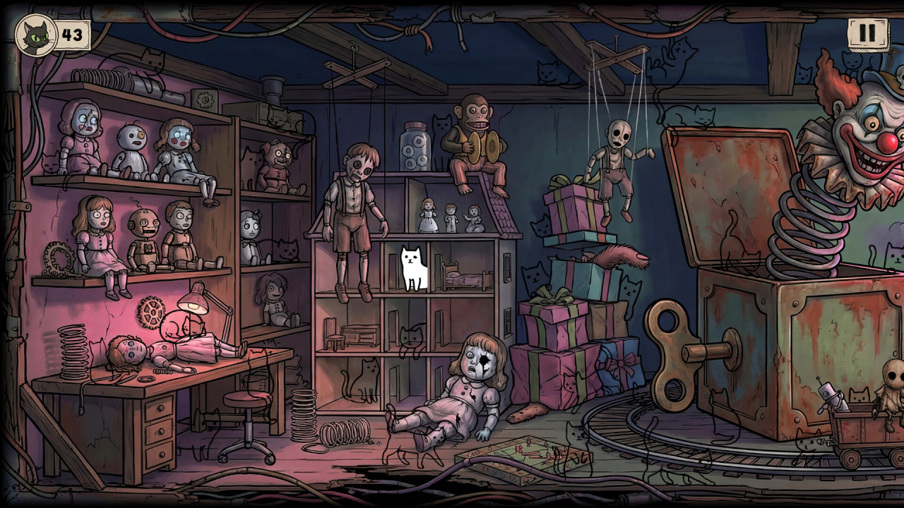 寻找猫：噩梦[Find The Cat: Nightmare] 游戏截图2
