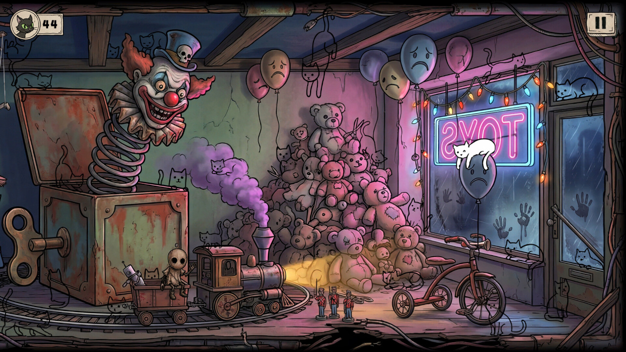 寻找猫：噩梦[Find The Cat: Nightmare] 游戏截图3