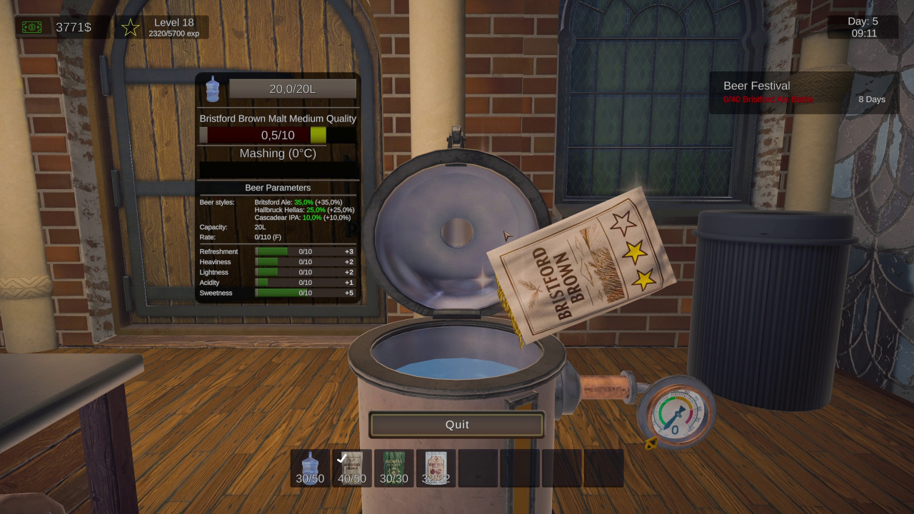 啤酒制造模拟器[Beer Manufacture Simulator] 游戏截图4