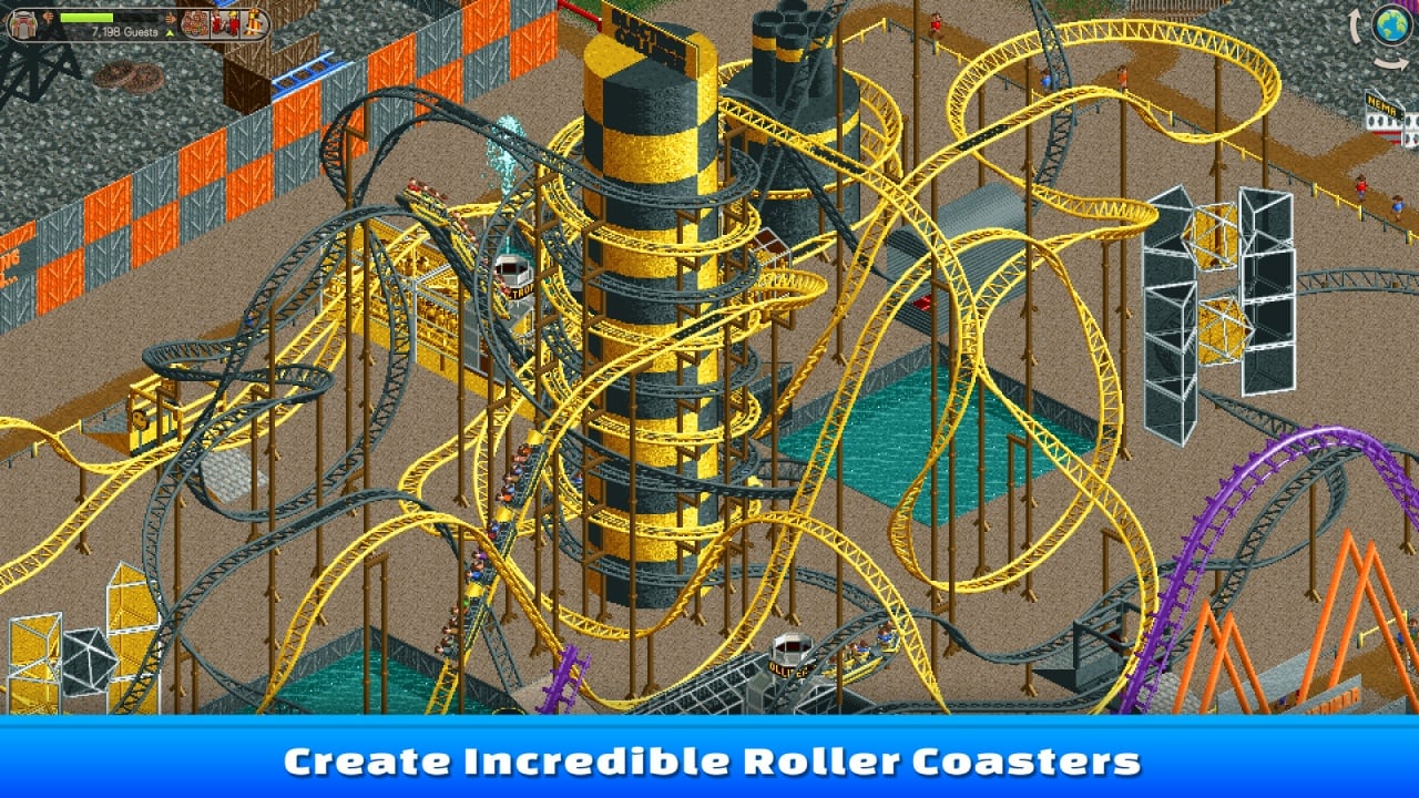 过山车大亨经典版[RollerCoaster Tycoon Classic] 游戏截图3