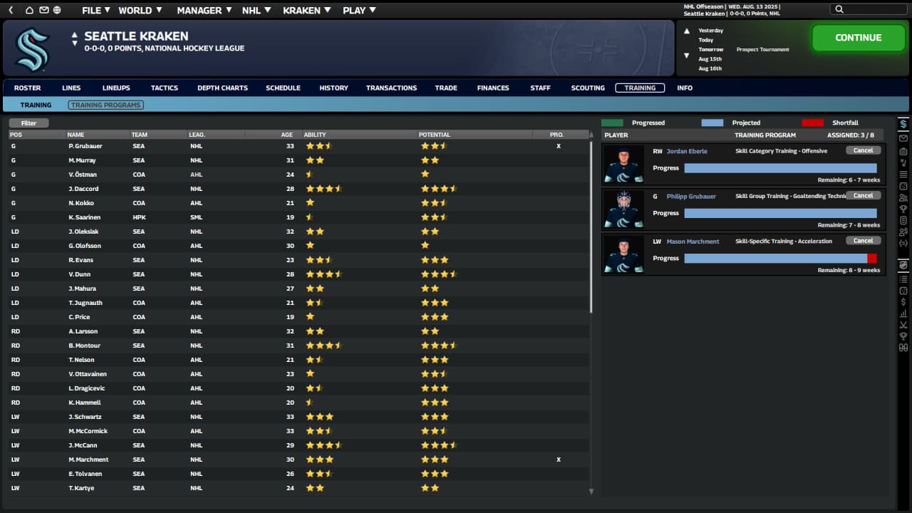 特许经营曲棍球经理 12[Franchise Hockey Manager 12] 游戏截图2