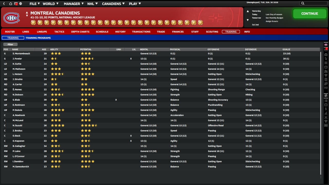 特许经营曲棍球经理 12[Franchise Hockey Manager 12] 游戏截图4