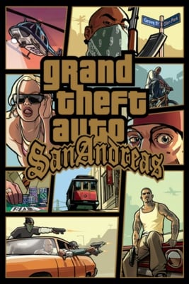 侠盗猎车手：圣安地列斯[Grand Theft Auto: San Andreas] 游戏封面