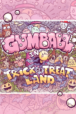 不给糖就捣蛋乐园中的冈布奥[Gumball in Trick-or-Treat Land] 游戏封面