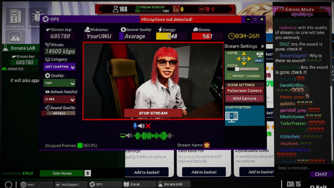 流光人生模拟器2[Streamer Life Simulator 2] 游戏截图9
