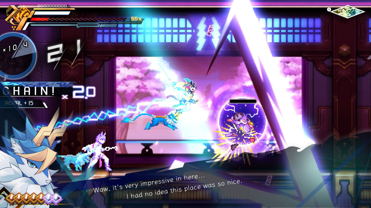 Azure Striker Gunvolt 三部曲增强版[Azure Striker Gunvolt Trilogy Enhanced] 游戏截图4