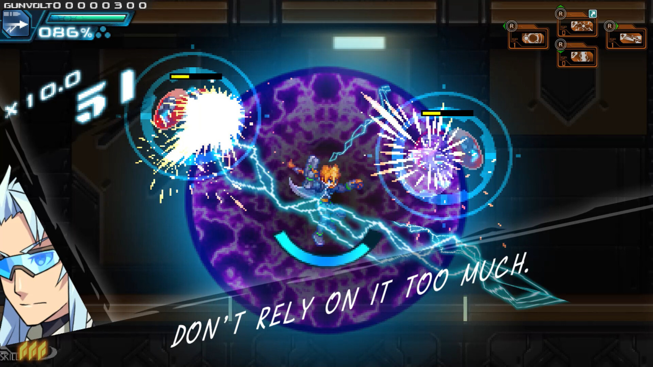 Azure Striker Gunvolt 三部曲增强版[Azure Striker Gunvolt Trilogy Enhanced] 游戏截图2