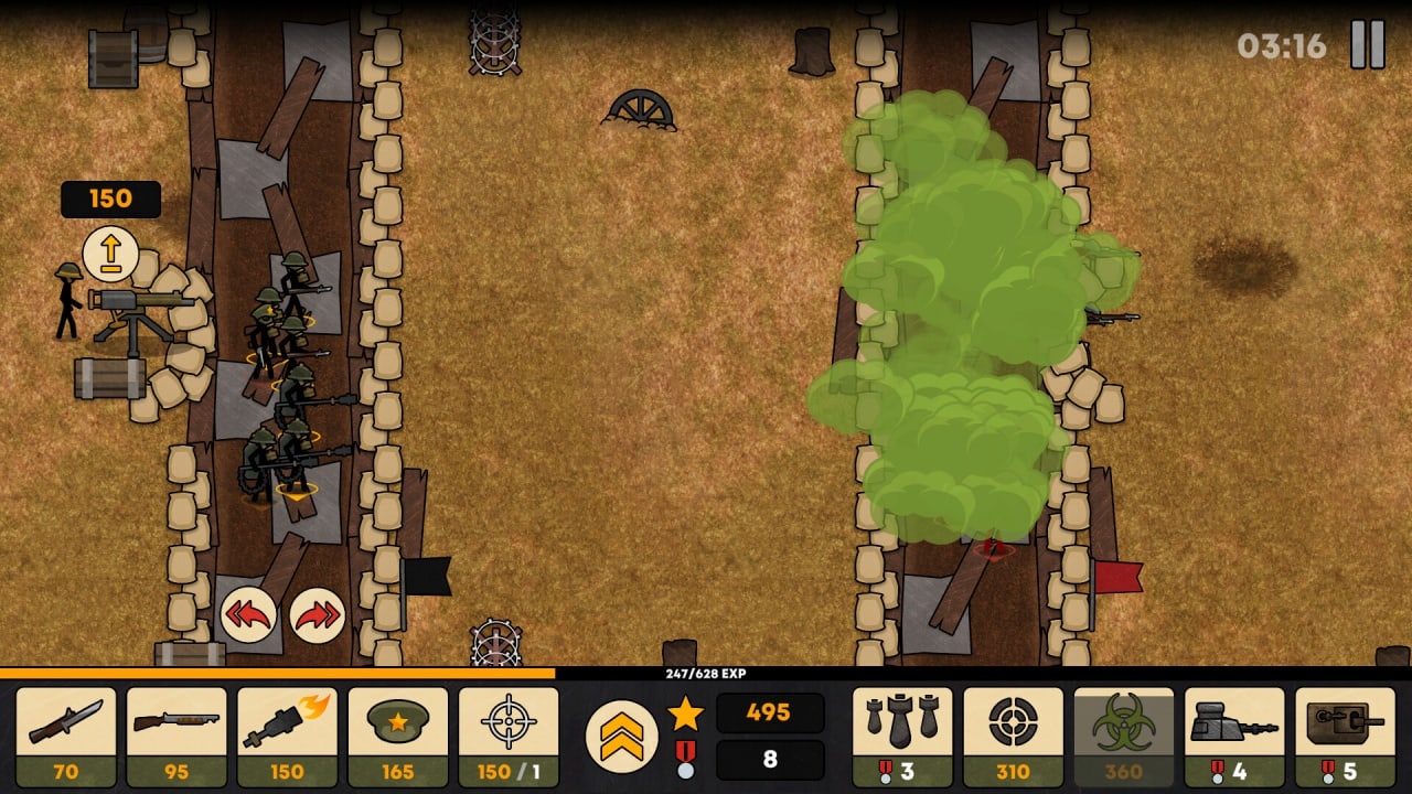 火柴人战壕[Stickman Trenches] 游戏截图9