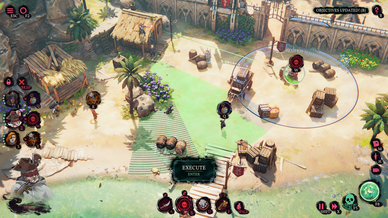 暗影策略：被诅咒的船员[Shadow Gambit: The Cursed Crew] 游戏截图5