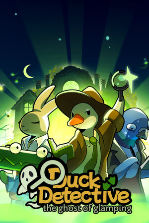 鸭子侦探：豪华露营的幽灵[Duck Detective: The Ghost of Glamping] 游戏封面