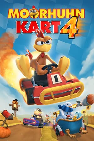 穆尔胡恩卡丁车 4[Moorhuhn Kart 4] 游戏封面